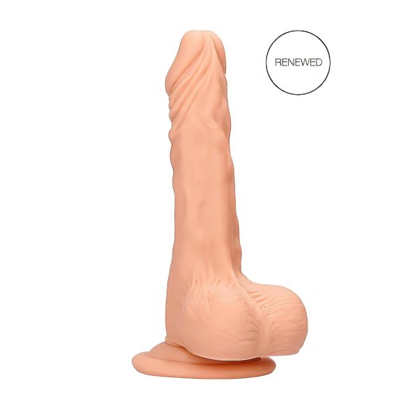 RealRock Dong 23 cm – naturtrogen dildo med pung