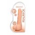 RealRock Dong 23 cm – naturtrogen dildo med pung