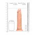 RealRock Dong 9 - naturtrogen dildo (23 cm) - natur