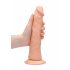 RealRock Dong 9 - naturtrogen dildo (23 cm) - natur