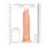 RealRock Dong 10 - naturtrogen dildo (25 cm) - naturlig