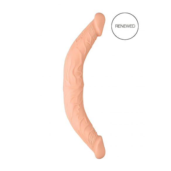 RealRock Dubbel Dildo 36cm - naturlig