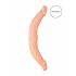 RealRock Dubbel Dildo 36cm - naturlig