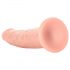 RealRock Slim - realistisk dildo - 15,5cm (naturlig)