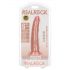 RealRock Slim - realistisk dildo - 15,5cm (naturlig)