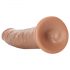 RealRock Slim - realistisk dildo 15,5cm (mörk natur)