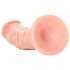 RealRock - Sugande naturlig dildo med sugkopp 15,5 cm