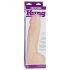 Doc Johnson Vac-U-Lock Hung 12 - realistisk dildo med pung (natur)