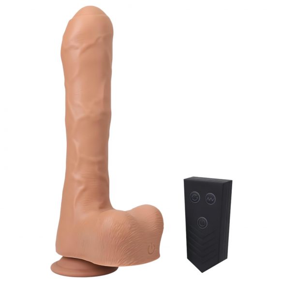 Doc Johnson Mini F-Maskin - Trådlös stötvibrator (naturlig)