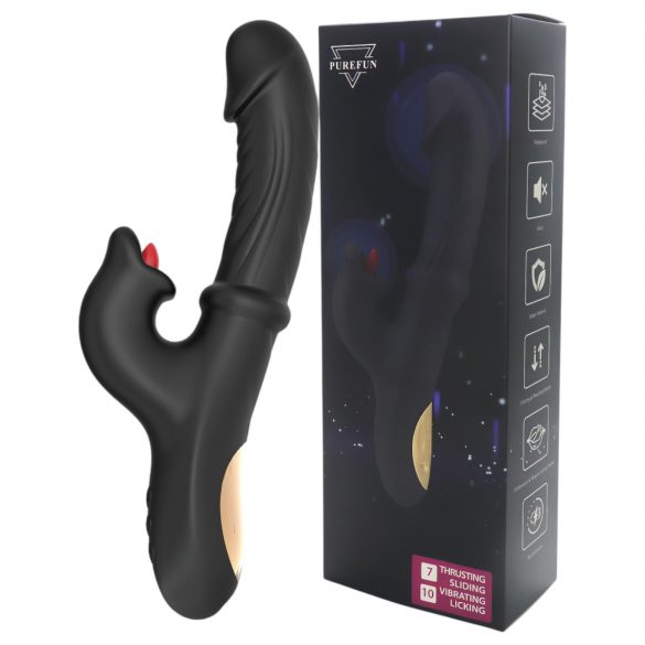 Wilson - Klitorisvibrator med skjutarm (svart)