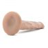 Dr. Skin 5 - realistisk dildo med sugfot - naturlig (14,5cm)