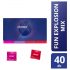 Durex Fun Explosion - diskret kondompaket (40 st)