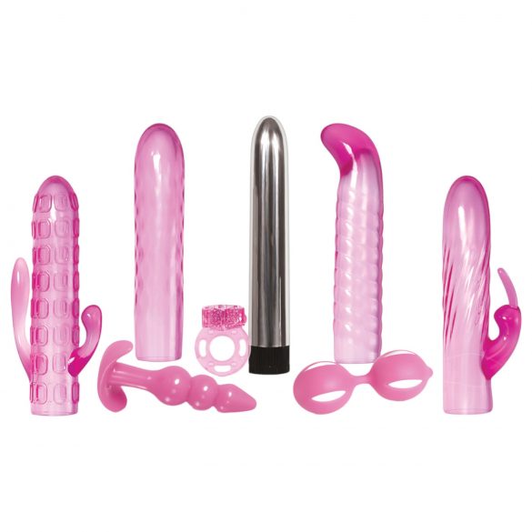 Evolved Intense - 8-delars vibratorset (rosa)