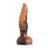 Creature Cocks Ravager - texturerad dildosilikon 20 cm (orange)