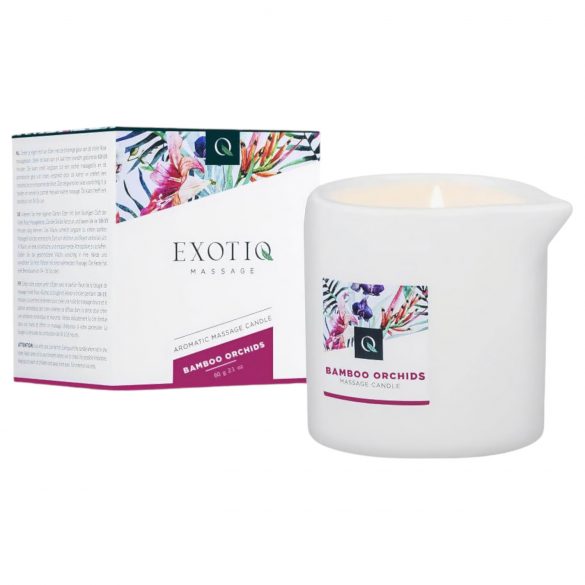 Exotiq Bamboo Orchids - massage ljus (60g)