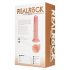 REALROCK - Sugkoppsvibrator - Naturlig (20,5 cm)