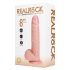 REALROCK - roterande vibrator - naturlig (20,5 cm)