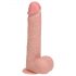 REALROCK - Sugpropp vibrator, naturfärg (20,5cm)