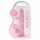 REALROCK - Rosa naturtrogen dildo 17cm