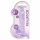 REALROCK - Genomskinlig realistisk dildo - Lila (19 cm)