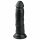 Easytoys - verklighetstro dildo med sugkopp (15,5cm) - svart