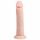 Easytoys - verklighetstroget dildo med sugkopp (20,5 cm) - naturlig