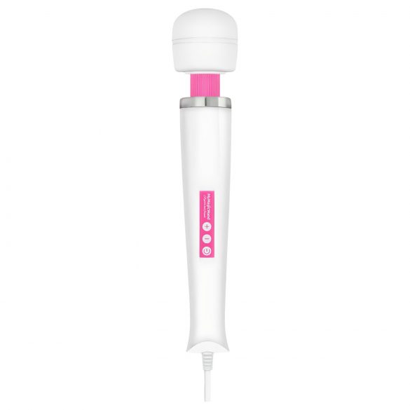 MyMagicWand - kraftfull massagerosa (vit-rosa)