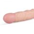 Realistisk Fantasi Scott - 25 cm dildo naturfärg