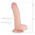 Real Fantasy Cliff - Naturtrogen dildo - 22 cm