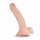 Realistisk Fantasi Derek - Äkta Testiklar Dildo 22cm (Natur)