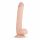 Real Fantasy Elvin - realistisk dildo med pung - 28 cm (hudfärg)