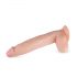 Realistisk Dwane-dildo 31 cm med pung (natur)