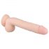 Real Fantasy Elvin - Naturtrogen vibrator med batteri, 28 cm