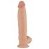 Real Fantasy Dwane - laddningsbar, realistisk vibrator - 31 cm (natur)