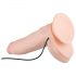 Real Fantasy Dwane - laddningsbar, realistisk vibrator - 31 cm (natur)