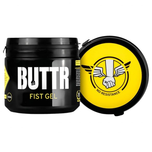 BUTTR Fist Gel - Vattenbaserat glidmedel för intensiv njutning (500 ml)