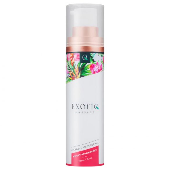 Exotiq - doftande massageolja - jordgubb (100ml)