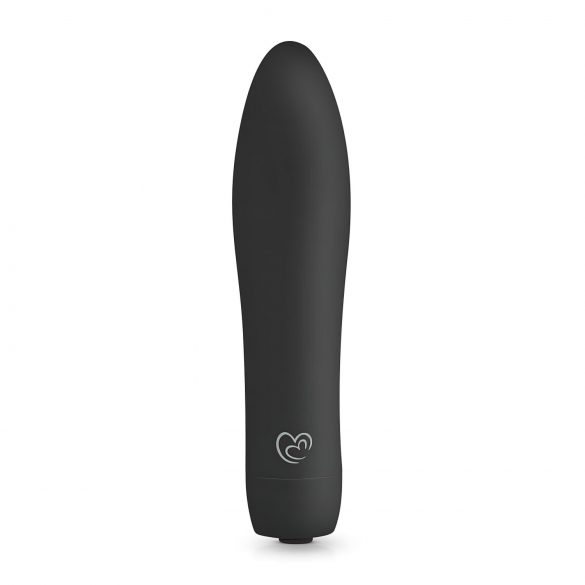 Easytoys Velvet Vibe – uppladdningsbar svart stavvibrator