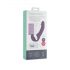 Easytoys - uppladdningsbar straplös strap-on vibrator (lila)