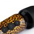 Panthra Shaka Wand - uppladdningsbar massagestav (leopard-svart)