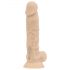 Real Fantasy Conrad - sugkoppsvibrator - 20 cm (naturlig)