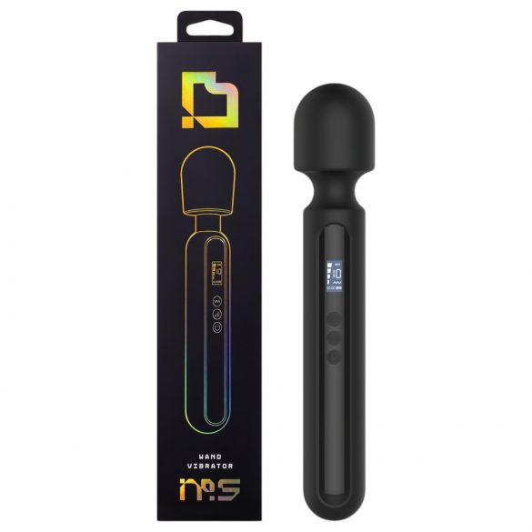 BLAQ - digital massager vibrator (svart)