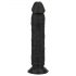 Easytoys - Naturtrogen dildo - 22,5 cm (svart)