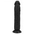 Easytoys - Naturtrogen dildo - 22,5 cm (svart)