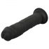 Easytoys - Naturtrogen dildo - 22,5 cm (svart)