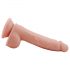 Mr. Dixx 7.6 - Suggererande dildo med sugkopp, naturlig (19,5 cm)