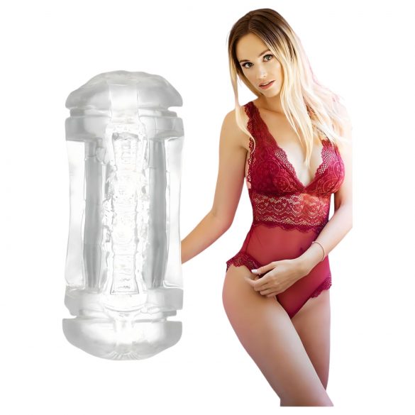 Grannflickan Sophia - transparent vagina och mun