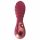 Dinky Jody F. Mini – ribbad minivibrator med uppladdning (röd)