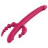 Dreamtoys Anywhere Pleasure - uppladdningsbar 4-grenad vibrator (rosa)