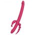 Dreamtoys Anywhere Pleasure - uppladdningsbar 4-grenad vibrator (rosa)